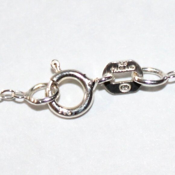 Sterling silver Gold Tone Angel Necklace - Picture 5 of 7